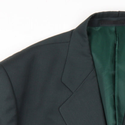 Mens UK Size 46 West Brook Regular Green Suit Jacket
