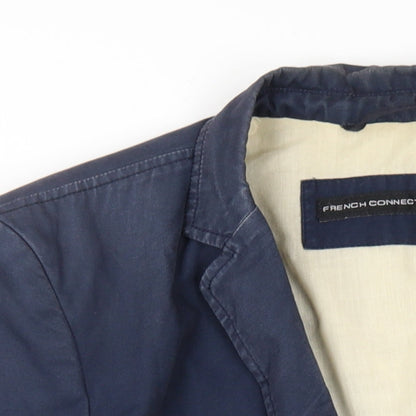 Womens UK Size 12 French Connection Blue Jacket