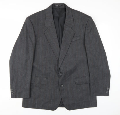 Mens UK Size 42 Dunn & Co Regular Grey Suit Jacket