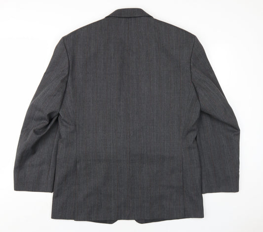Mens UK Size 42 Dunn & Co Regular Grey Suit Jacket