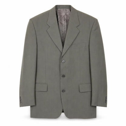 Mens UK Size 42 Lino Vierra Regular Grey Suit Jacket