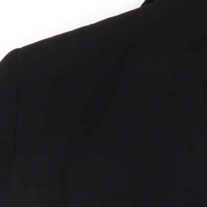 Berkertex Womens Black Polyester Jacket Blazer Size 14
