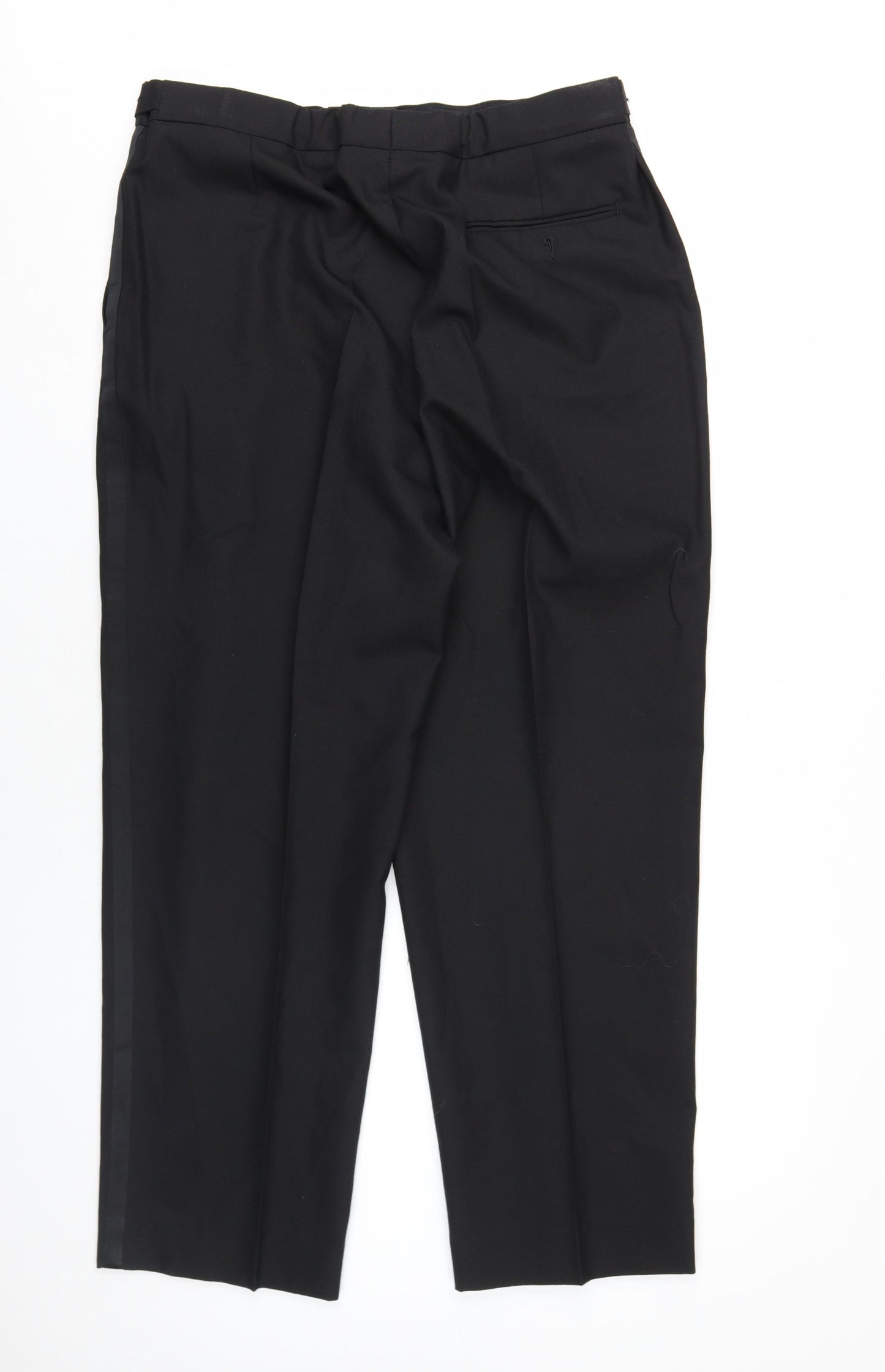 Mens UK Size 38 Horne Brothers Regular Black Suit Tuxedo