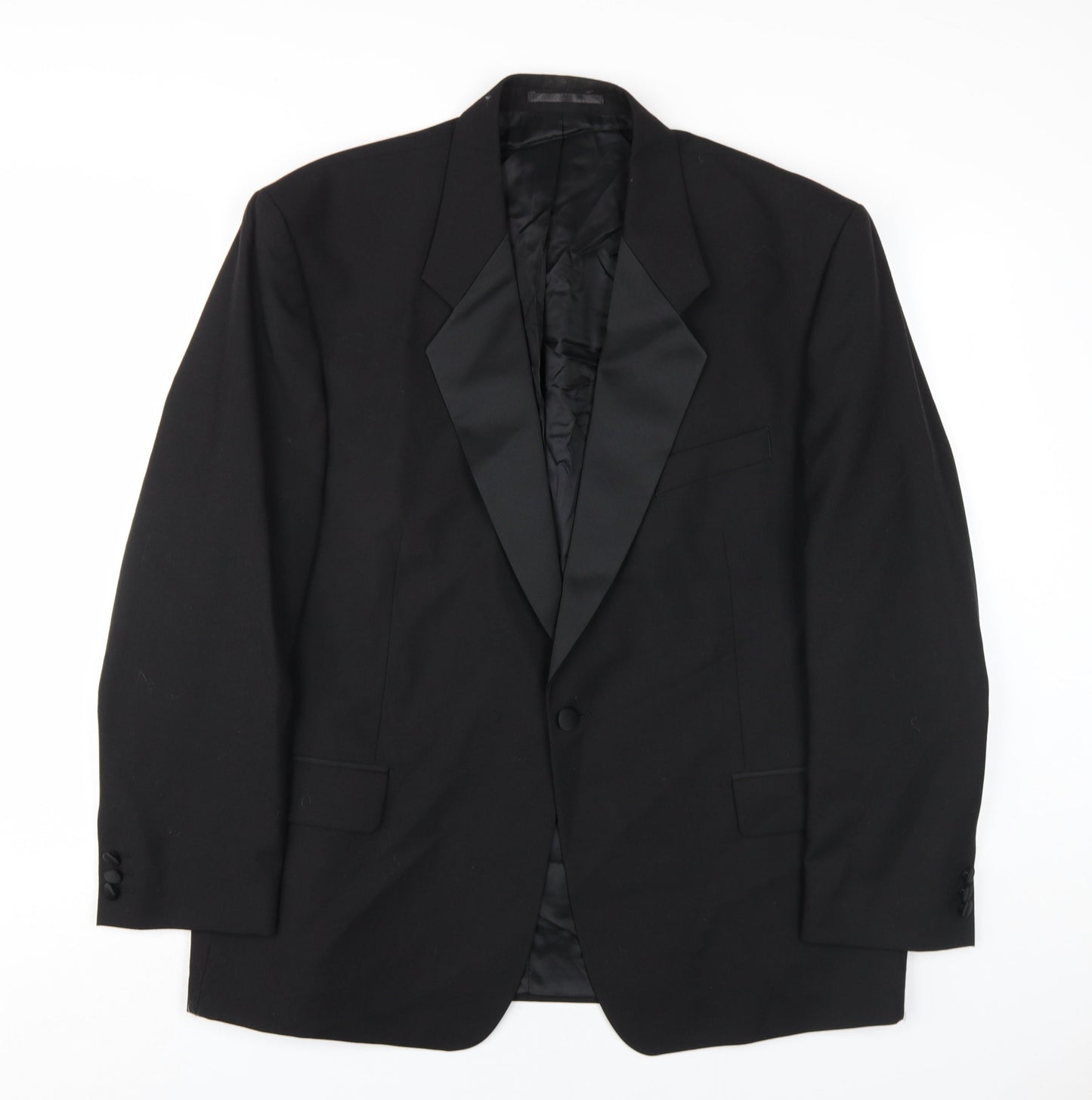 Mens UK Size 44 Horne Brothers Regular Black Suit Jacket
