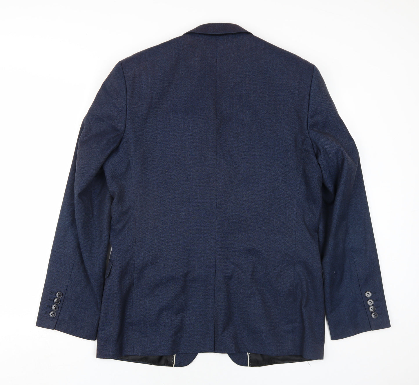 Mens UK Size 40 Red Herring Regular Blue Suit Jacket