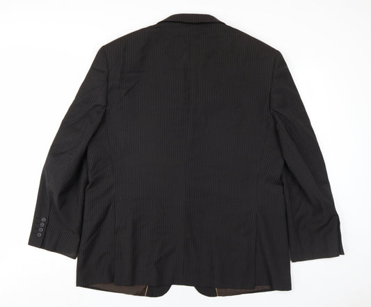 Mens UK Size 46 Marks and Spencer Regular Brown Suit Jacket