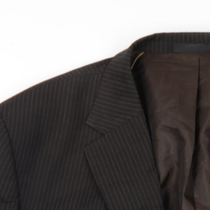 Mens UK Size 46 Marks and Spencer Regular Brown Suit Jacket