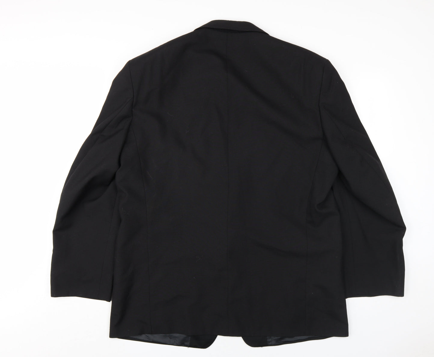 Mens UK Size 46 Marks and Spencer Regular Black Suit Jacket
