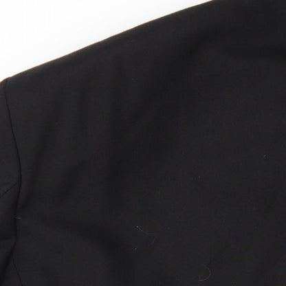 Mens UK Size 46 Marks and Spencer Regular Black Suit Jacket