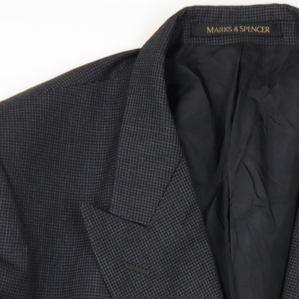 Mens UK Size 44 Marks and Spencer Regular Grey Suit Jacket