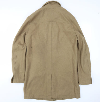 Mens UK Size L ONLY & SONS Beige Overcoat