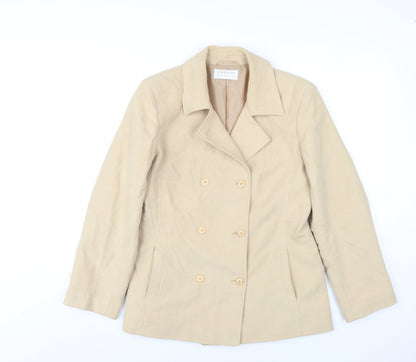 Womens UK Size 12 Precis Beige Jacket