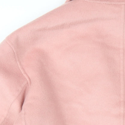 Autograph Womens Pink Overcoat Coat Size 8