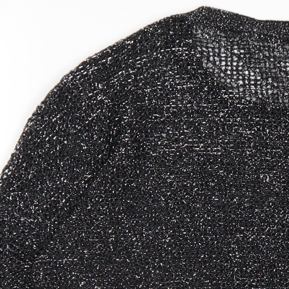Womens UK Size S Sisley Black Pullover Jumper