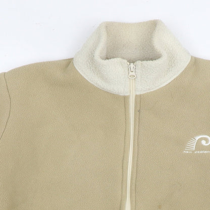 New Zeeland Womens Beige Jacket Size XL Zip