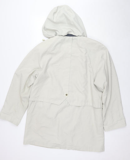 Womens UK Size M Dannimac Beige Parka Coat