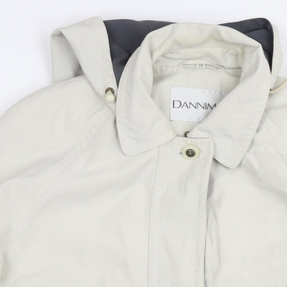 Womens UK Size M Dannimac Beige Parka Coat