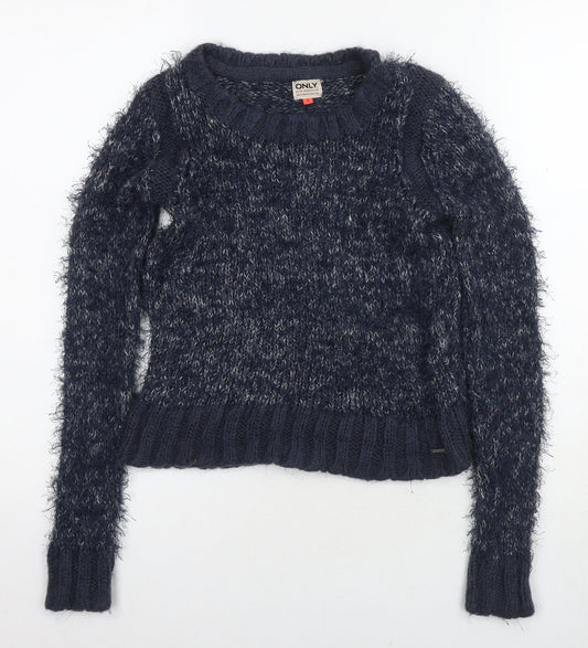 Womens UK Size S Only Red Pullover Jumper