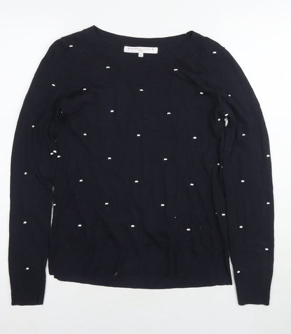 Womens UK Size 8 NEXT Black Pullover Jumper