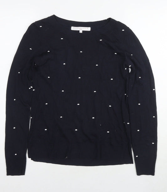 Womens UK Size 8 NEXT Black Pullover Jumper