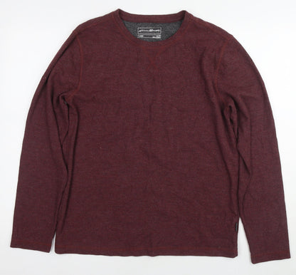 Womens UK Size M Eddie Bauer Brown Pullover Jumper