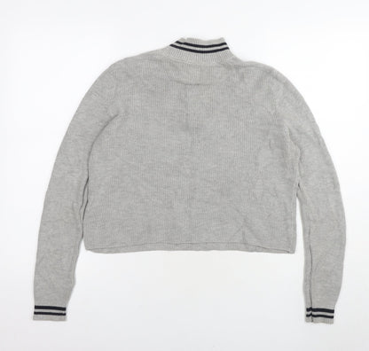 Womens UK Size M Pacific Republic Grey Pullover Jumper