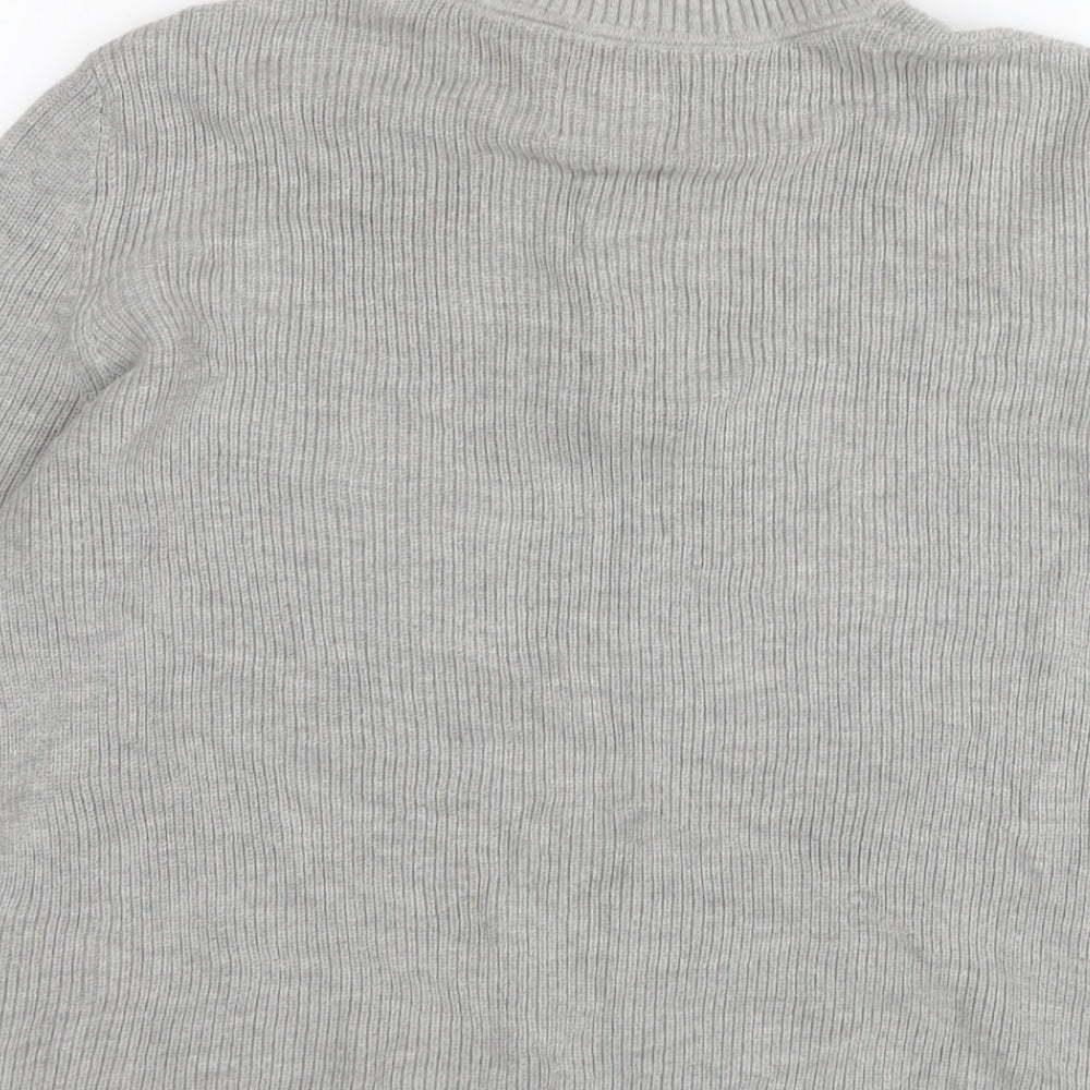 Womens UK Size M Pacific Republic Grey Pullover Jumper