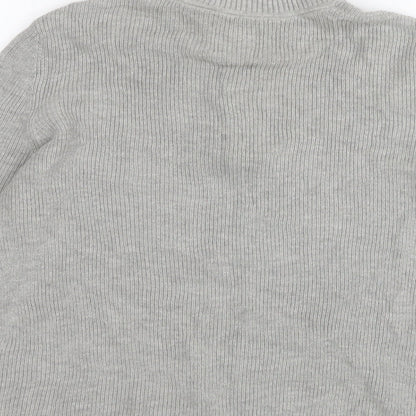 Womens UK Size M Pacific Republic Grey Pullover Jumper