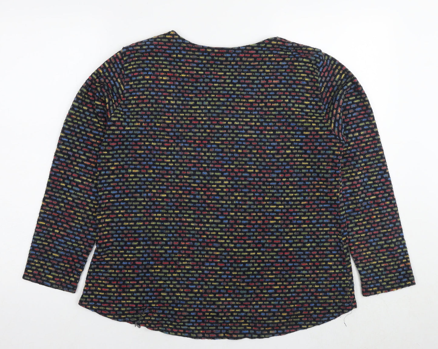 Womens UK Size S New Collection Multicoloured Pullover Jumper