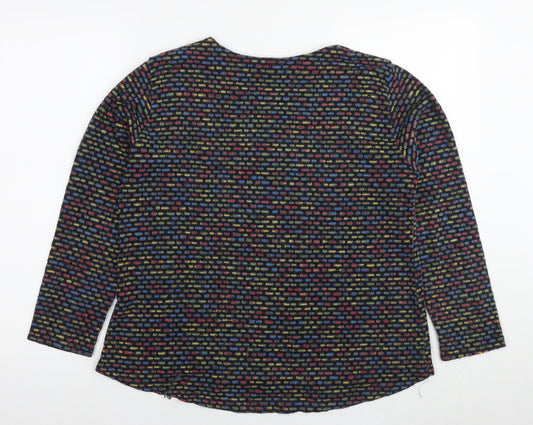 Womens UK Size S New Collection Multicoloured Pullover Jumper