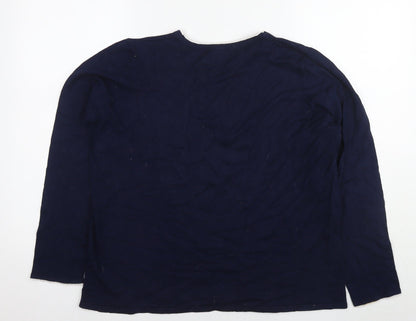 Womens UK Size 16 Bonmarché Blue Pullover Jumper