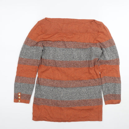 Womens UK Size 8 NEXT Brown Pullover Jumper