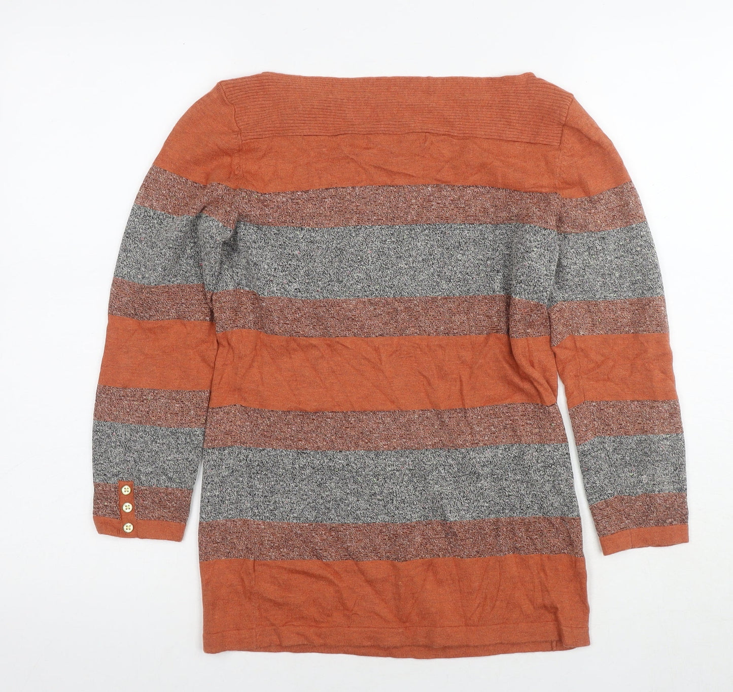 Womens UK Size 8 NEXT Brown Pullover Jumper