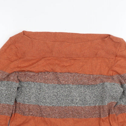 Womens UK Size 8 NEXT Brown Pullover Jumper