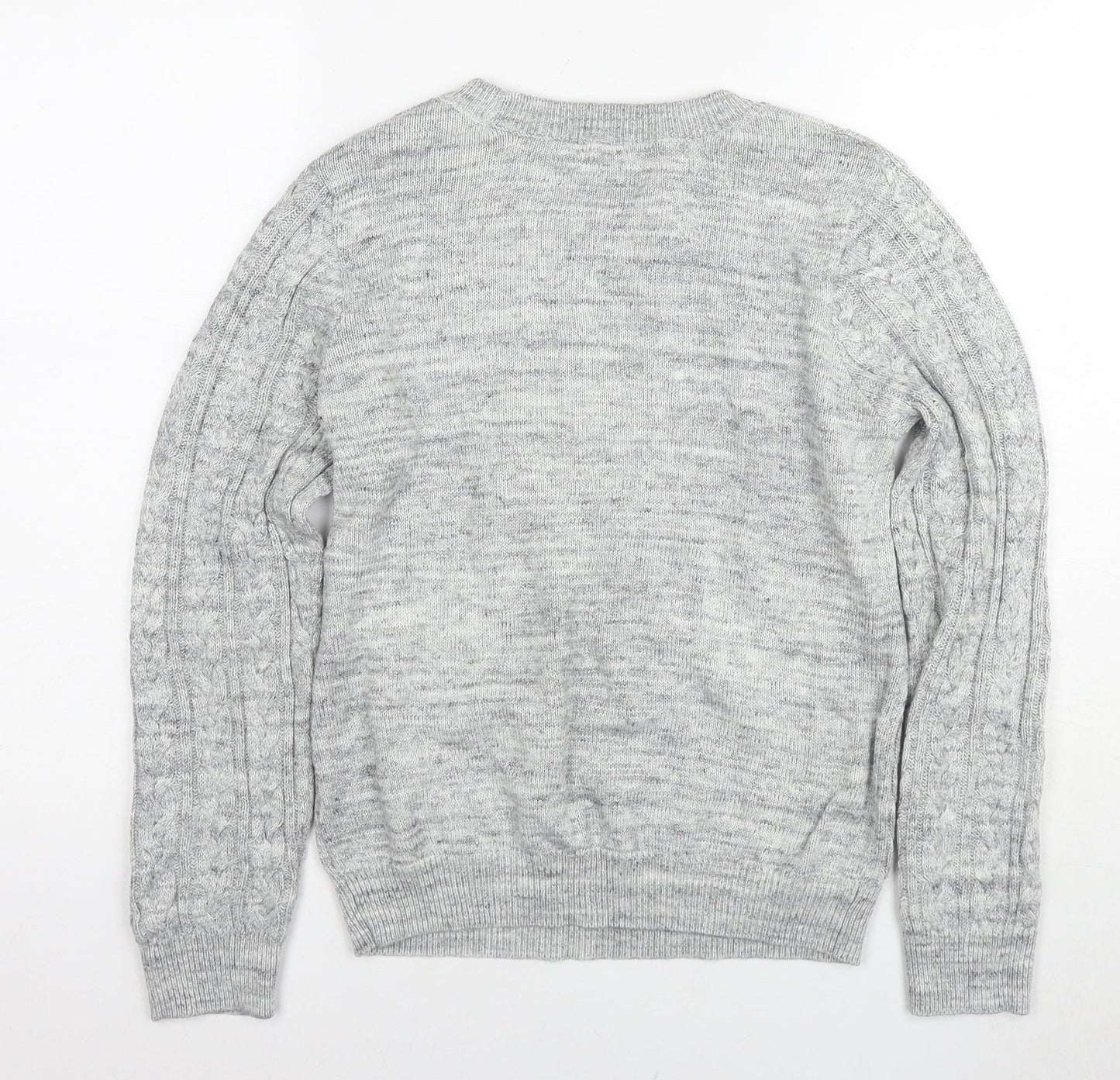 Womens UK Size M H&M Grey Pullover Jumper