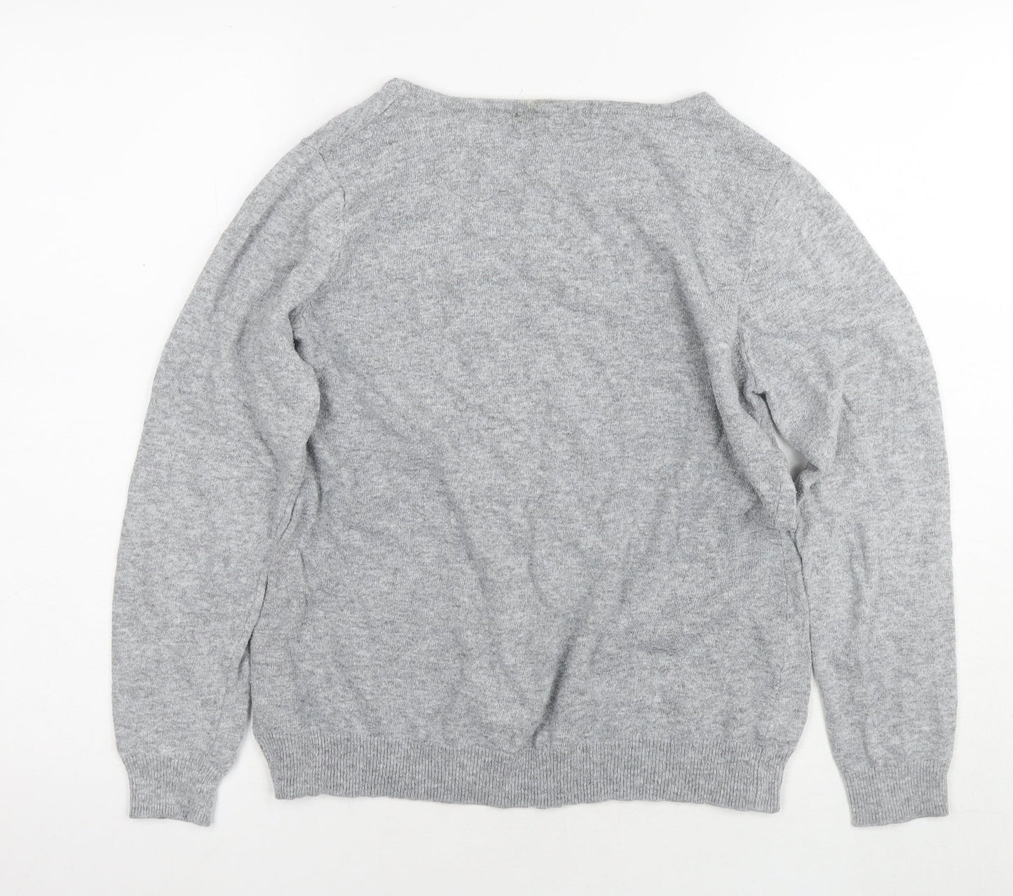 Womens UK Size L Bonmarché Grey Pullover Jumper