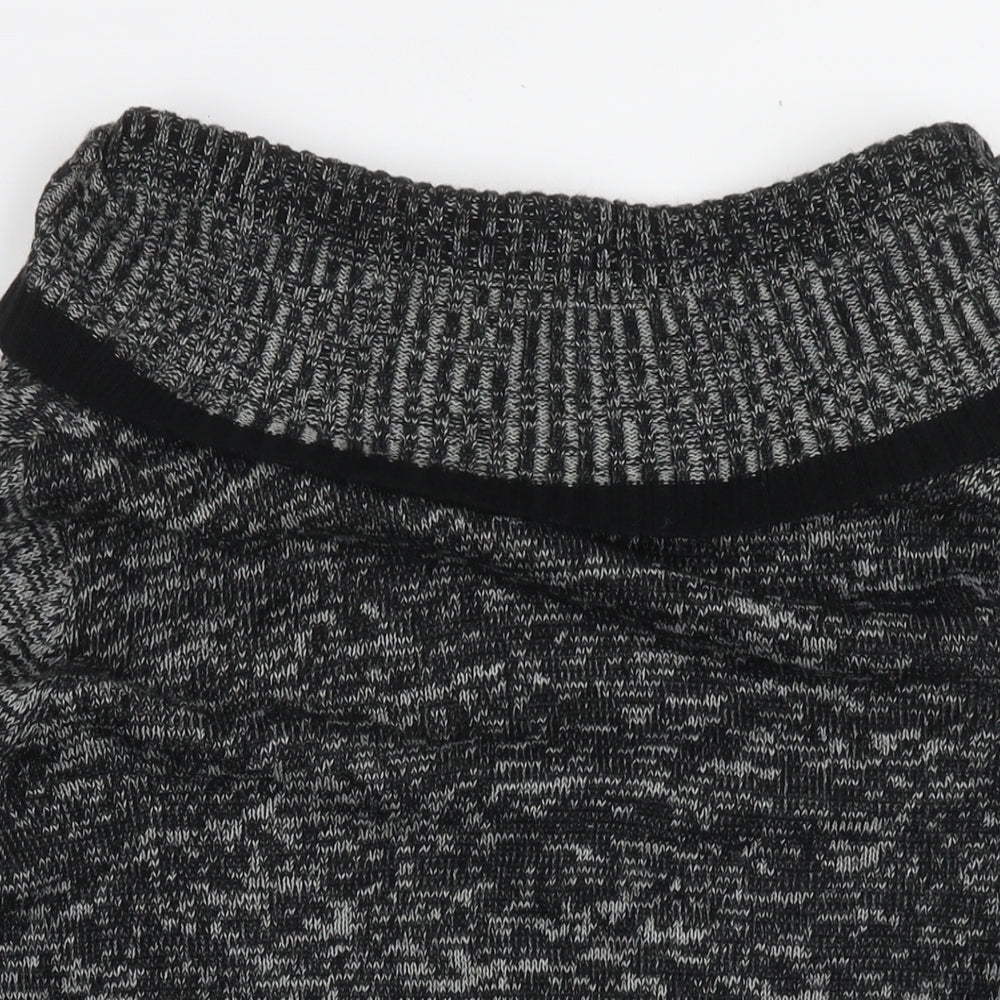 Womens UK Size XL Bonmarché Black Tunic Jumper