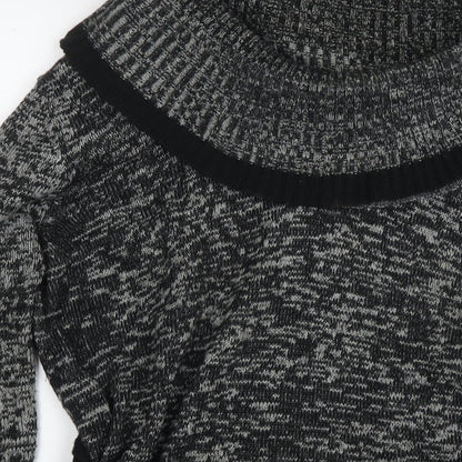 Womens UK Size XL Bonmarché Black Tunic Jumper