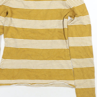 Womens UK Size XS H&M Yellow Pullover Jumper