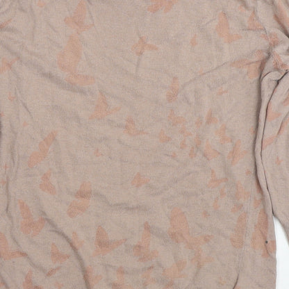 Womens UK Size 10 NEXT Beige Pullover Jumper