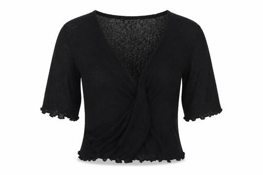 Womens UK Size M Stock Shop Black Cardigan Jumper