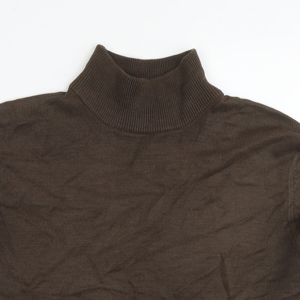Womens UK Size 14 Janique Brown Pullover Jumper