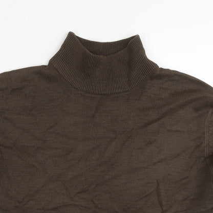 Womens UK Size 14 Janique Brown Pullover Jumper