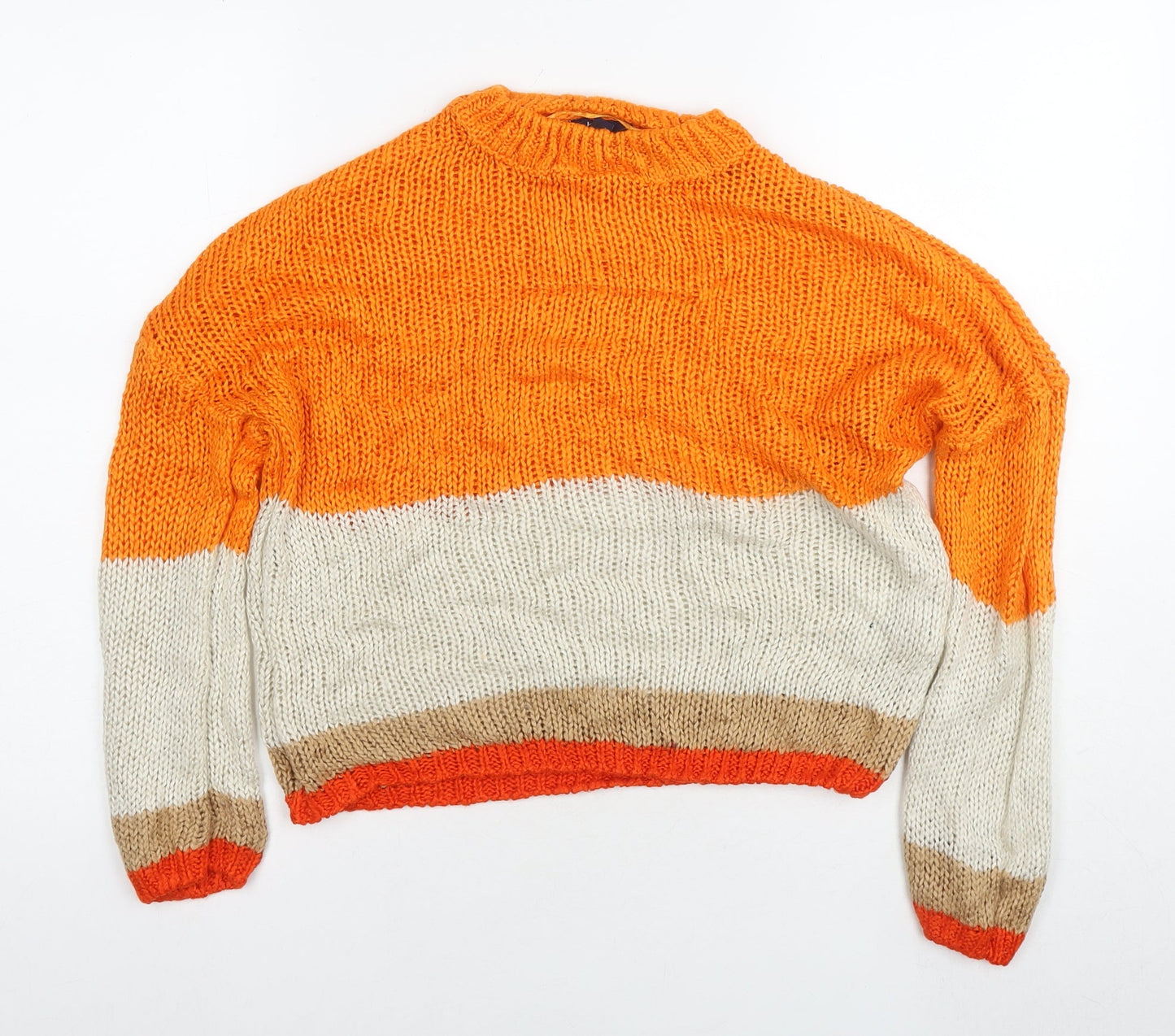 Womens UK Size S Kiabi Multicoloured Pullover Jumper