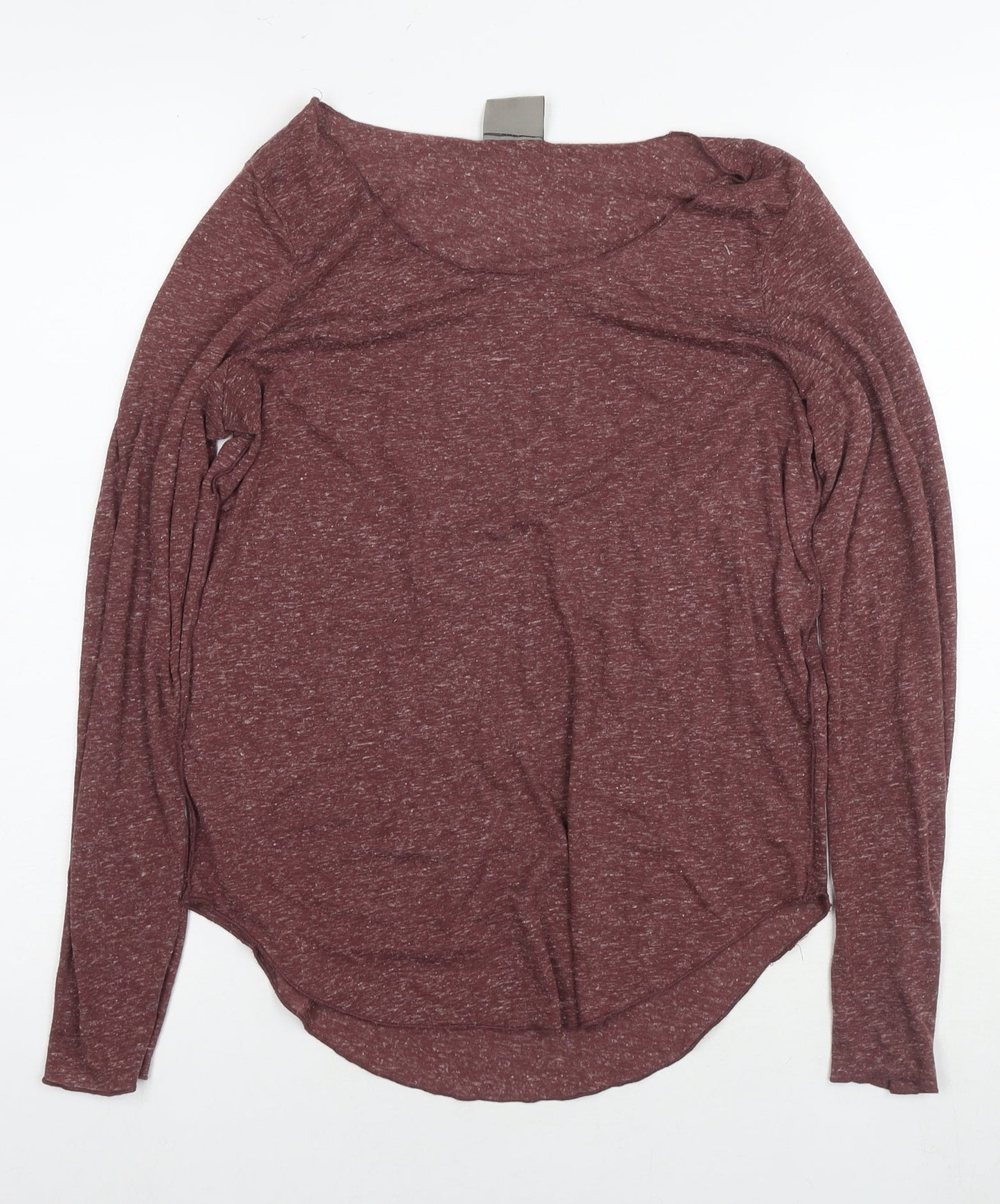 Womens UK Size S VERO MODA Brown Basic T-Shirt