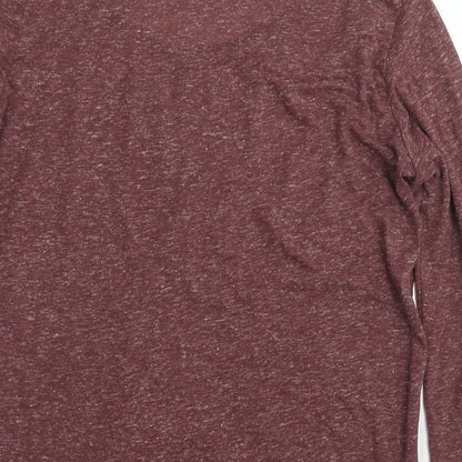 Womens UK Size S VERO MODA Brown Basic T-Shirt