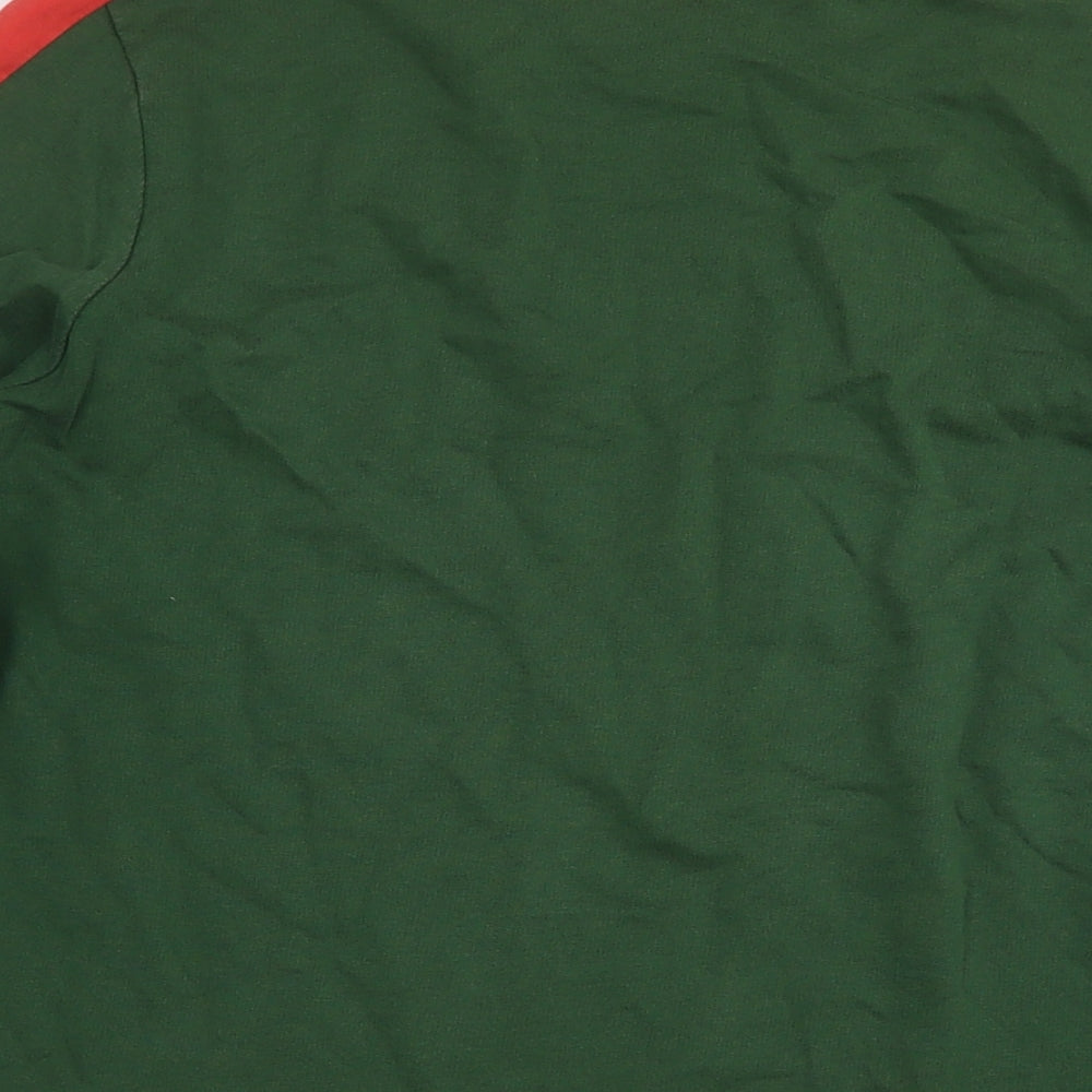 Mens UK Size S Criminal Damage Green Pullover Sweatshirt