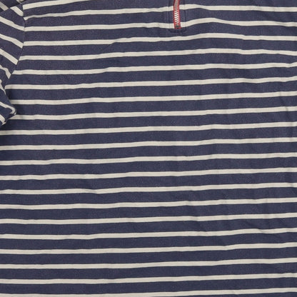 Womens UK Size 12 Tulchan Blue Basic T-Shirt