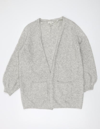Womens UK Size M Monsoon Grey Cardigan Jumper