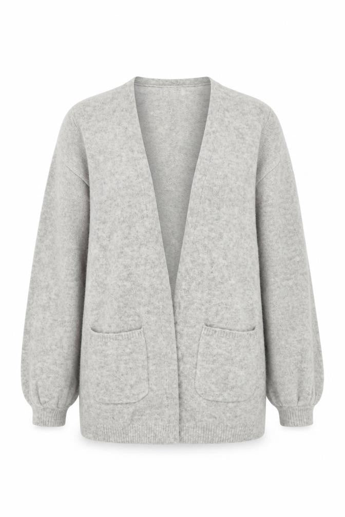 Womens UK Size M Monsoon Grey Cardigan Jumper